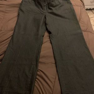 Wide leg dress pants